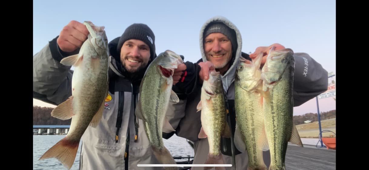Fall fishing success on Lake Cumberland